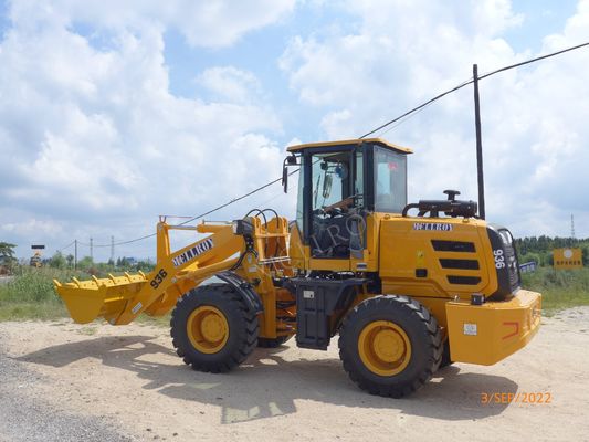 28 Km/H Front End Wheel Loader Bucket Capacities 1.1M3 Mini Shovel