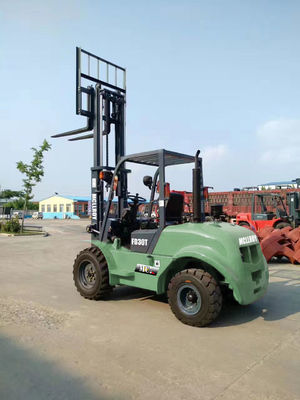 Overall Width1160 Mm Stable Platform All-Terrain Forklift Truck Free Fork Height 100 MmSafe