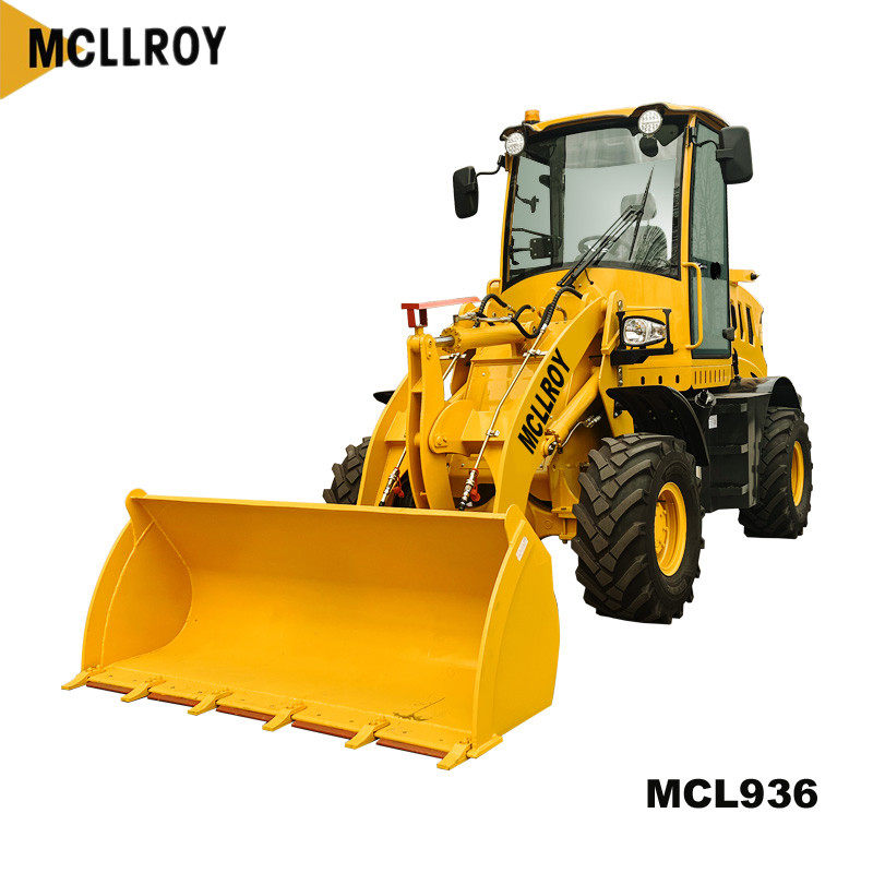 Articulated 2.5 Ton Wheel Loader , Small Front End Loaders With 1.1m3 Bucket