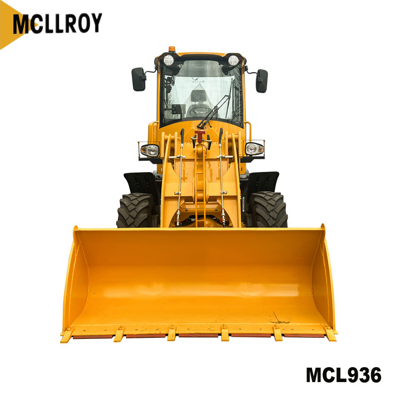 Articulated 2.5 Ton Wheel Loader , Small Front End Loaders With 1.1m3 Bucket