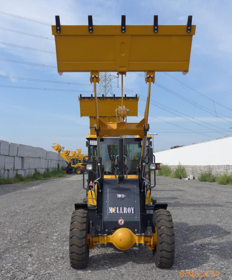 Articulated Front End 918 Wheel Loader Small 0.5m3 Bucket Capacity
