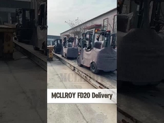 40KW मिनी फोर्कलिफ्ट ट्रक, लघु गोदाम फोर्कलिफ्ट 2000kg लोडिंग क्षमता