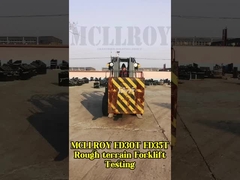 MCLLROY FD30T असहज इलाके फोर्कलिफ्ट लोड परीक्षण