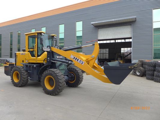 Construction Front Wheel Loader For Transporting 2700mm Axle Base 2400RPM