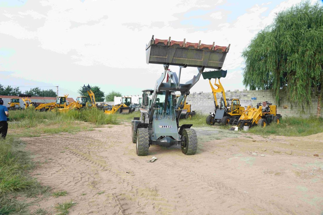 Construction Compact HubWheel Loader 800 Kg Operating Load